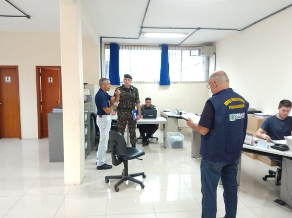 Agentes fiscais do Conselho participam da Operação