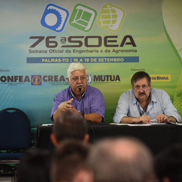 Mesa diretora da Abenc