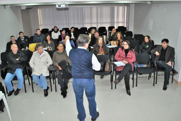 Integrantes da operação reuniram-se na sede do Sindisaúde para organizar a força tarefa