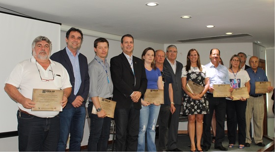 Engenheiros José Patrício Melo de Freitas e Valmor Christmann (adjunto)