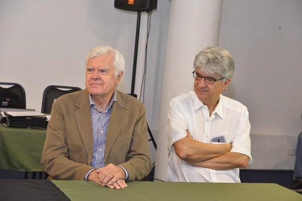 Ex-presidentes do IEP, Luiz Cláudio Mehl e Jaime Sunye Neto destacaram papel da entidade na construção do termo de reciprocidade