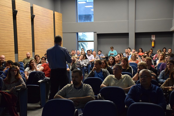 O evento foi promovido pelo Fórum dos Conselhos