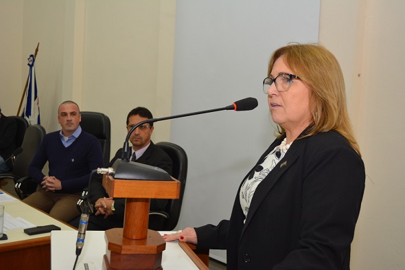 Eng. Alice em seu discurso enaltece valorização dos profissionais do Sistema