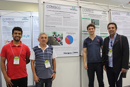 Alunos e professor da Unipampa apresentam seus trabalhos em evento nacional