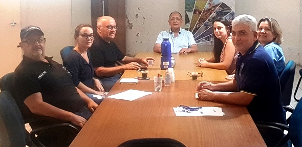 Inspetor de Viamão acompanha reunião da Multimodal