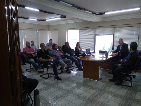 Eng. Agrônomo Gustavo Lange, 2ª vice-presidente, participou do evento, representando a diretoria do CREA-RS 