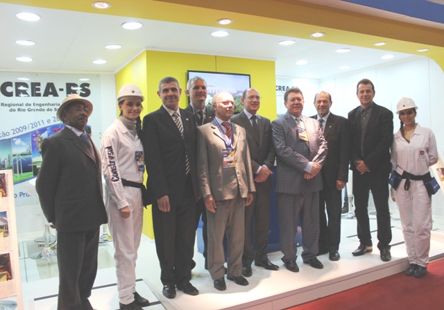 Estande institucional do CREA-RS 