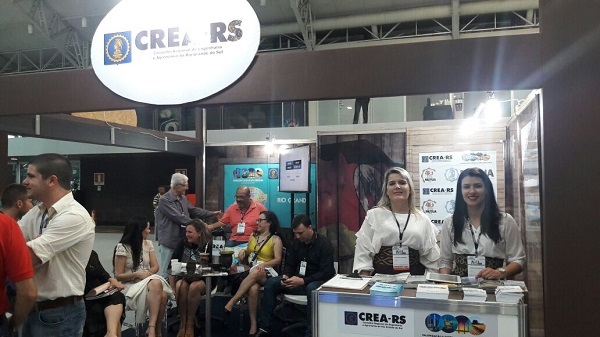 Estande do CREA-RS na 74ª Soea