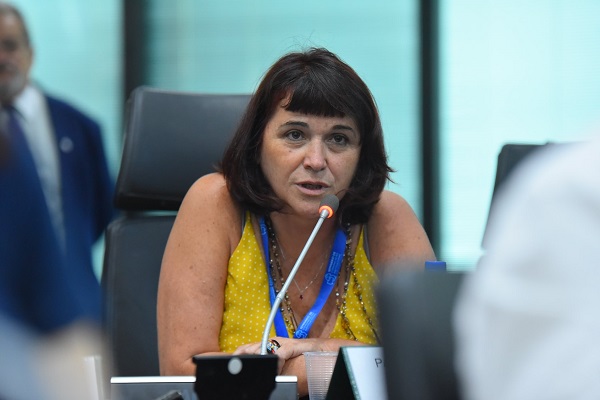 Jornalista Jô Santucci, chefe do Núcleo de Imprensa do CREA-RS