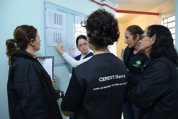 Cerest e Sindicato verificaram escala dos funcionários do hospital 