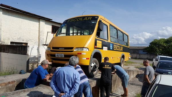 Inspeções são realizadas por empresa contratada pela prefeitura com registro no CREA-RS, que acompanhou o trabalho 
