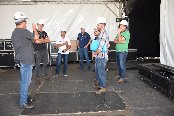 Equipe do CREA-RS esteve em todas as estruturas montadas para receber o Planeta Atlântida deste ano