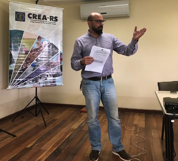 Eng. Marcio Marum, coordenador da Câmara de Engenharia Civil