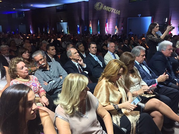 Presidente do CREA-RS, Eng. Melvis Barrios Junior, na abertura da Soea