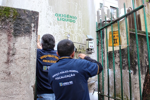 Condições de armazenagem de gases medicinais também foram verificadas  