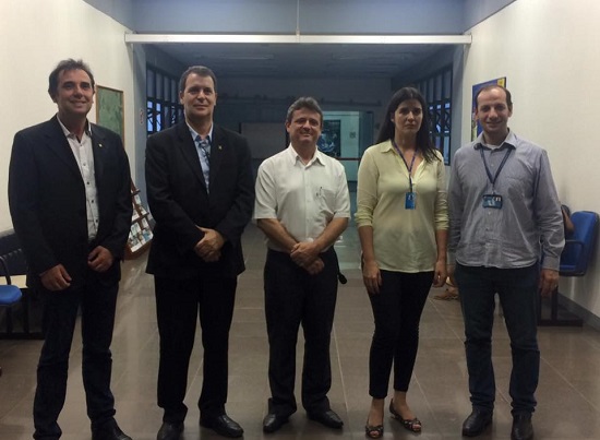 Da esq.: Dilli, Melvis, Jorge, Nanci e Tutikian