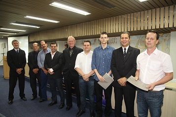 Eng. Alexandre Wollmann, presidente do Senge, prestigia posse dos conselheiros da entidade