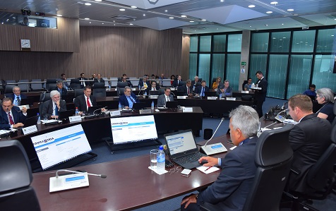 Sessão transcorreu com tranquilidade e expectativa de muita integração entre os conselheiros