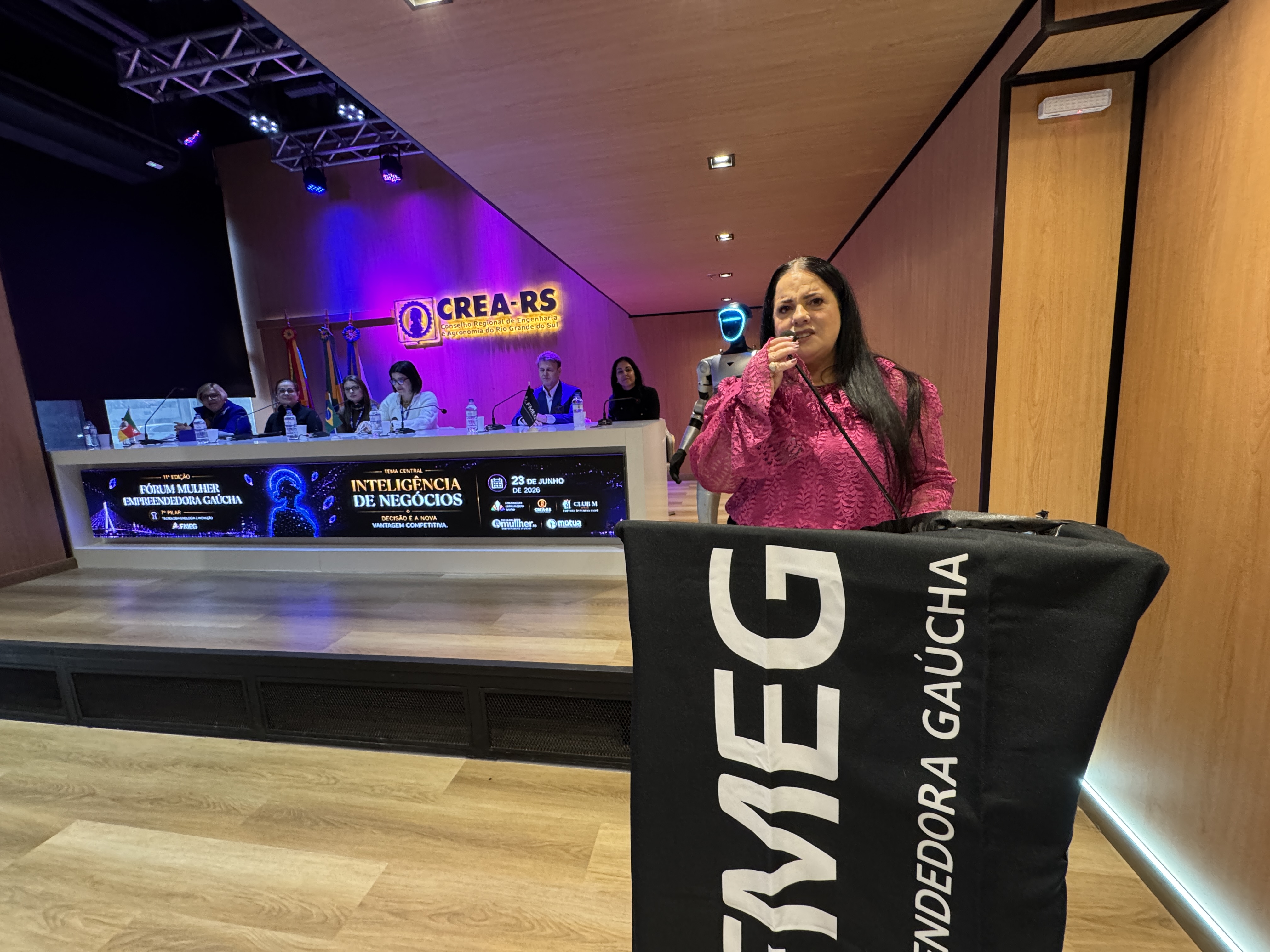 Tania Cruz, fundadora e presidente do FMEG