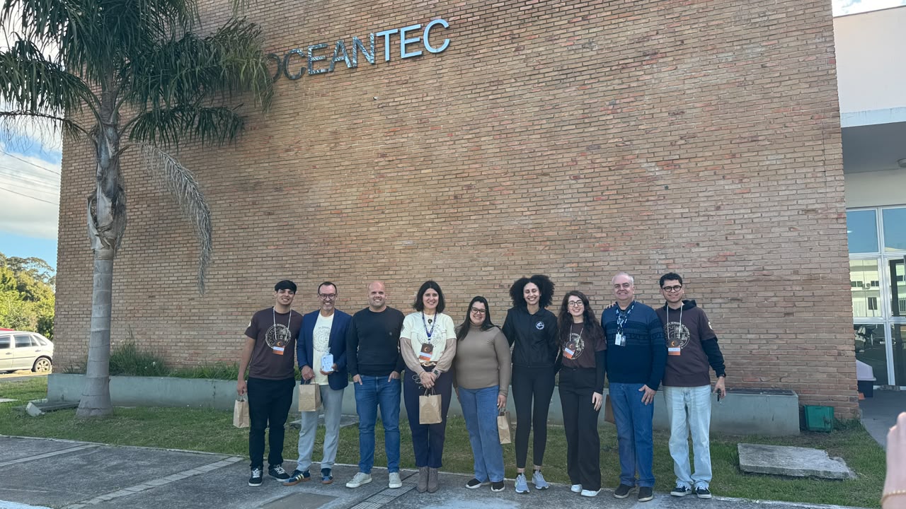 Visitaram o Oceantec, Parque Científico e Tecnológico da Universidade Federal do Rio Grande