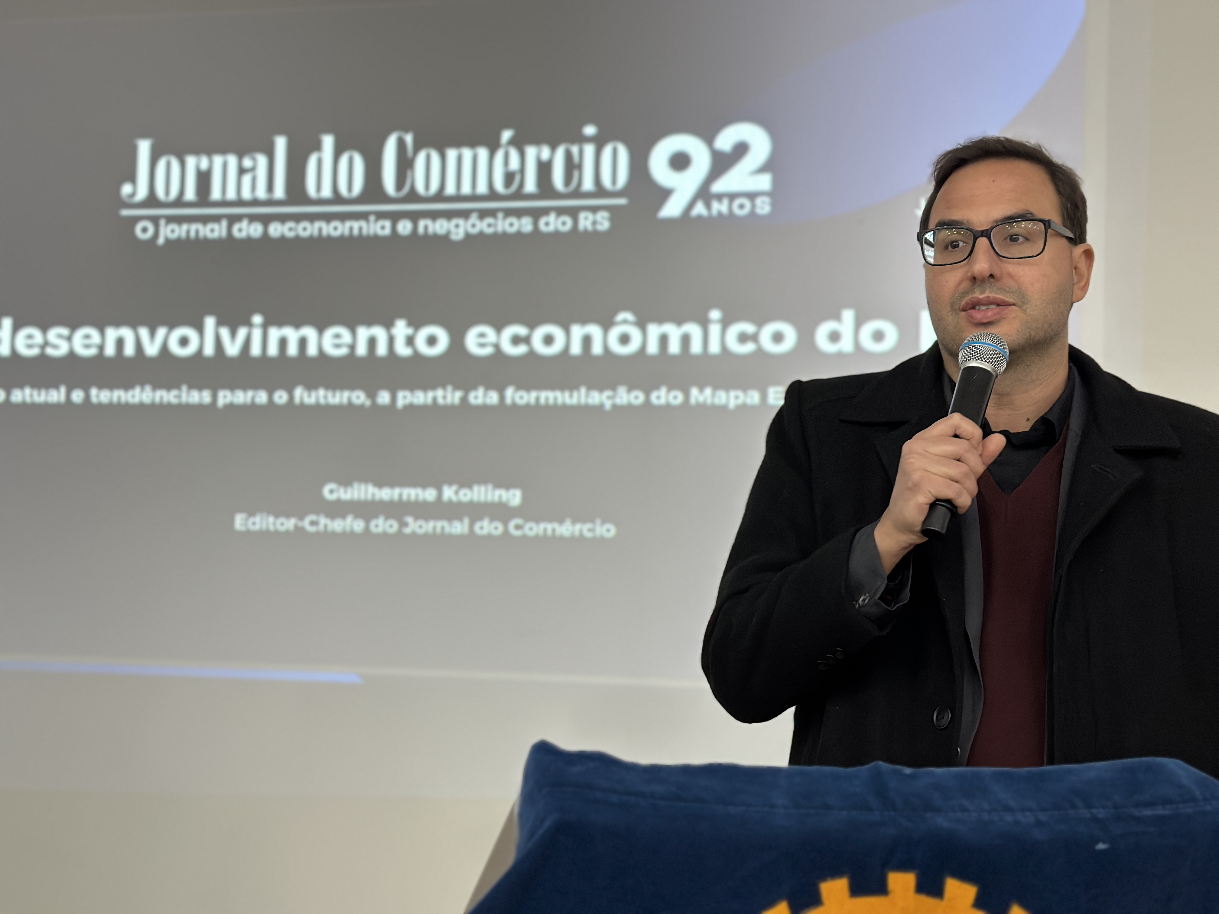 Editor-chefe do Jornal do Comércio, Guilherme Kolling