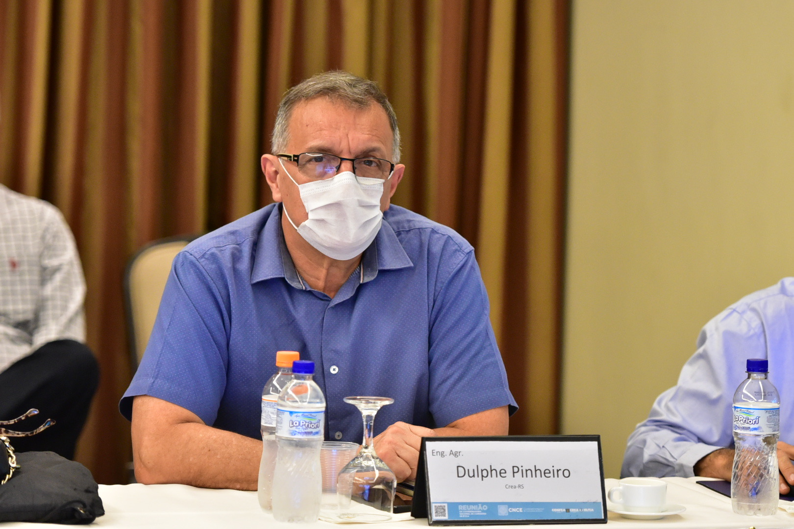 Eng. Agrônomo Dulphe Pinheiro Machado Neto, conselheiro da Câmara de Agronomia do CREA-RS, representa o Conselho gaúcho