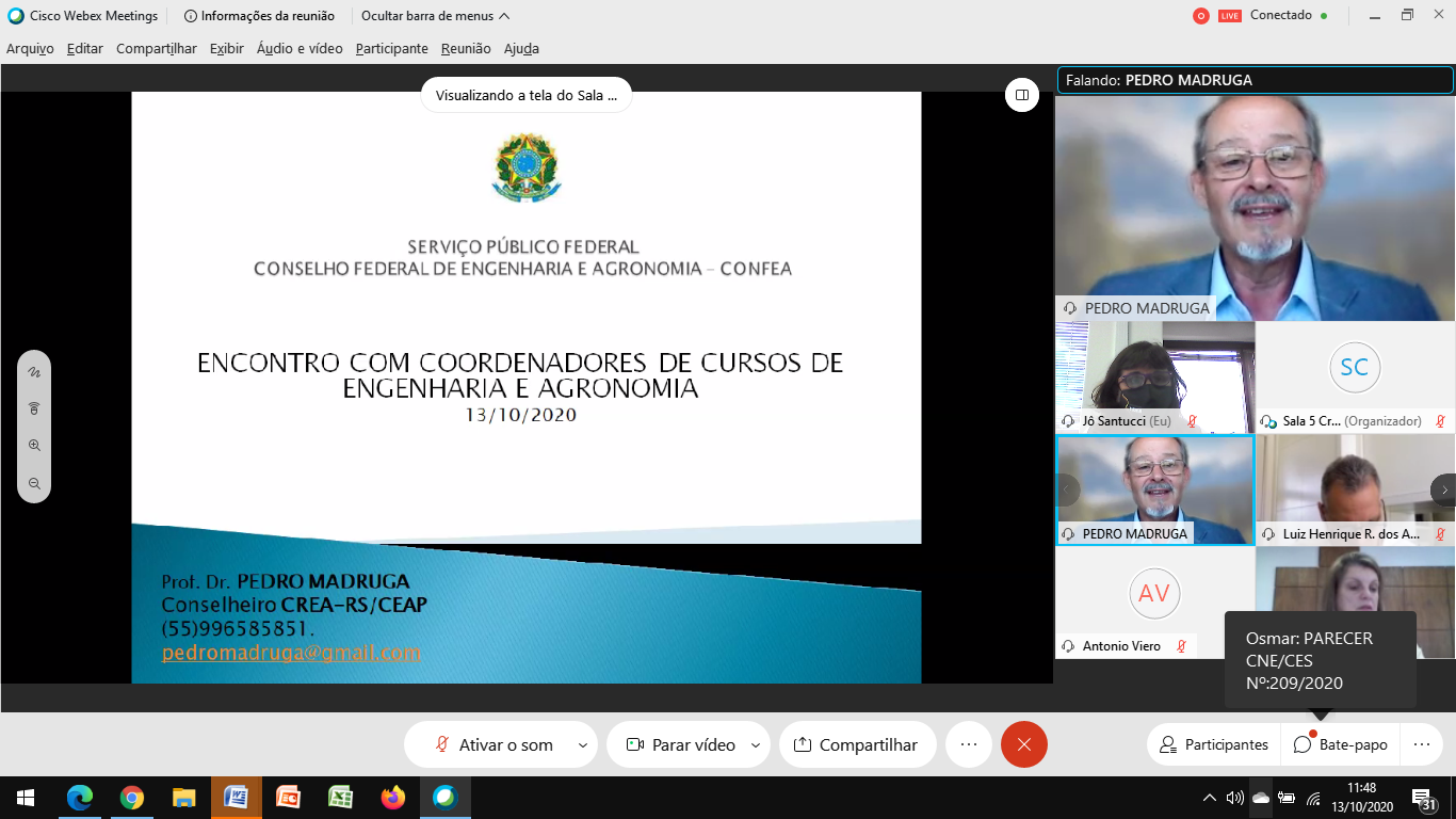 Eng. Pedro roberto Madruga