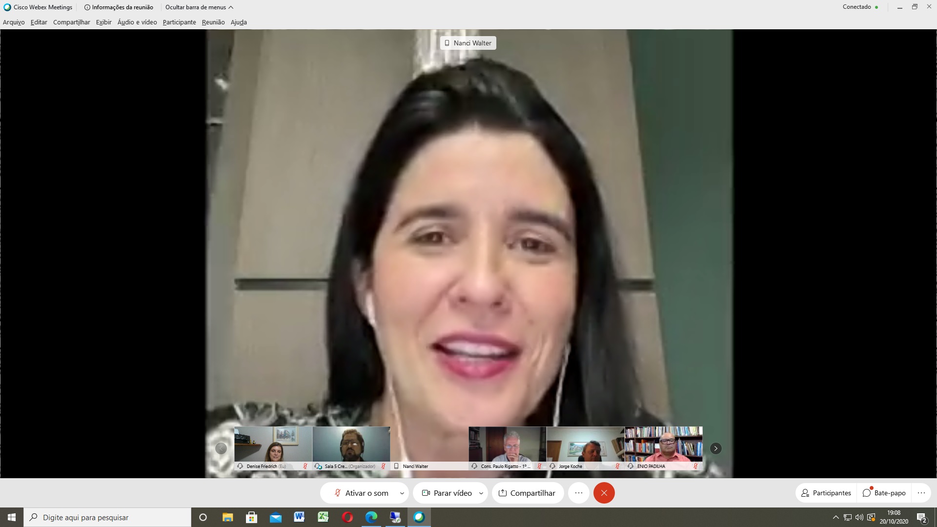 Eng. Ambiental Nanci Walter, presidente do CREA-RS, gestão 2021/2023
