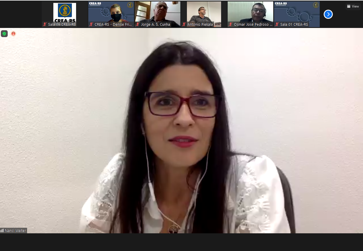 Eng. Nanci Walter, presidente do CREA-RS